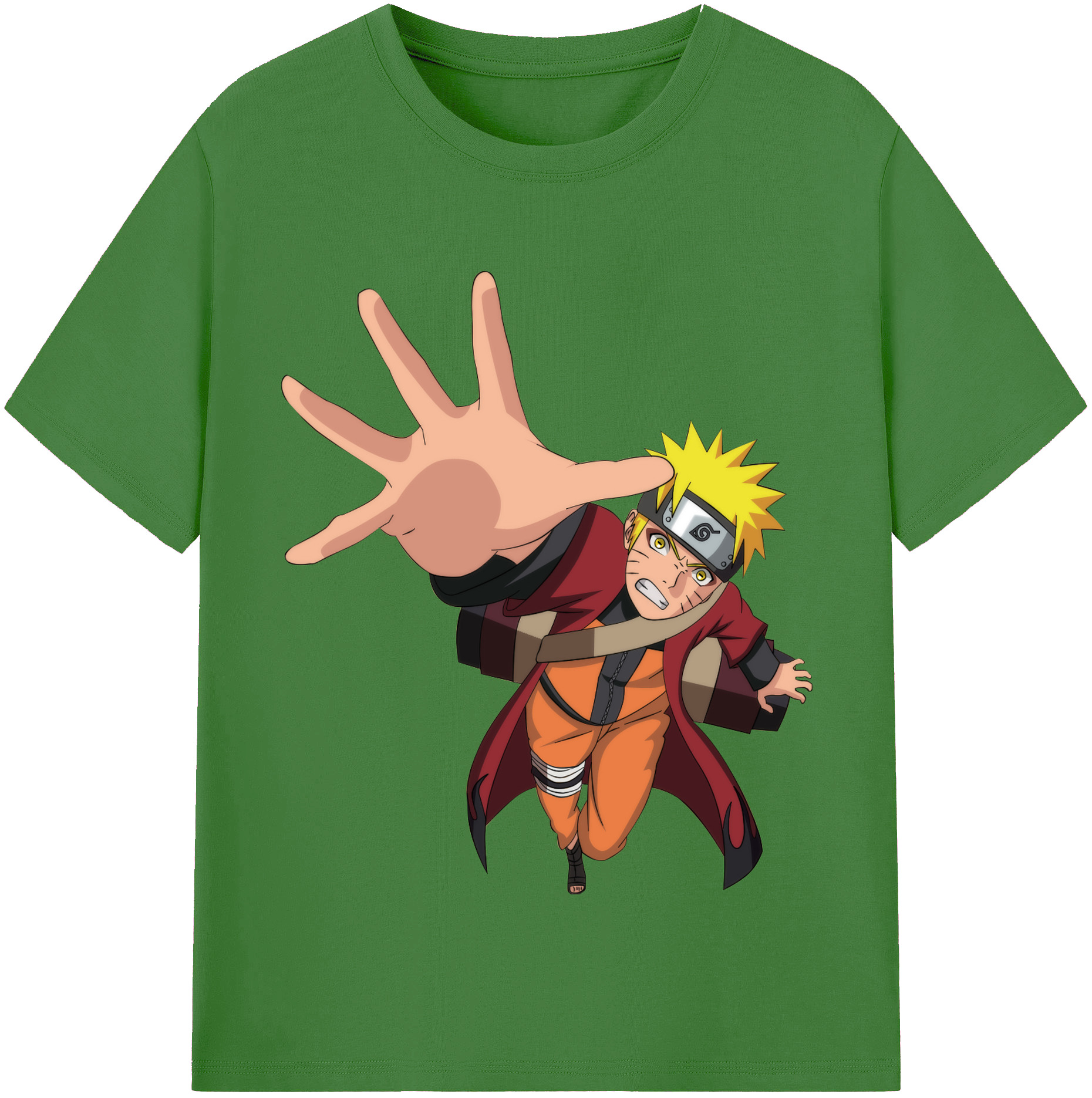 （画像用） NARUTO -ナルト- うずまき ナルト Uzumaki Naruto レディースカジュアルプリントTシャツ（綿100％）